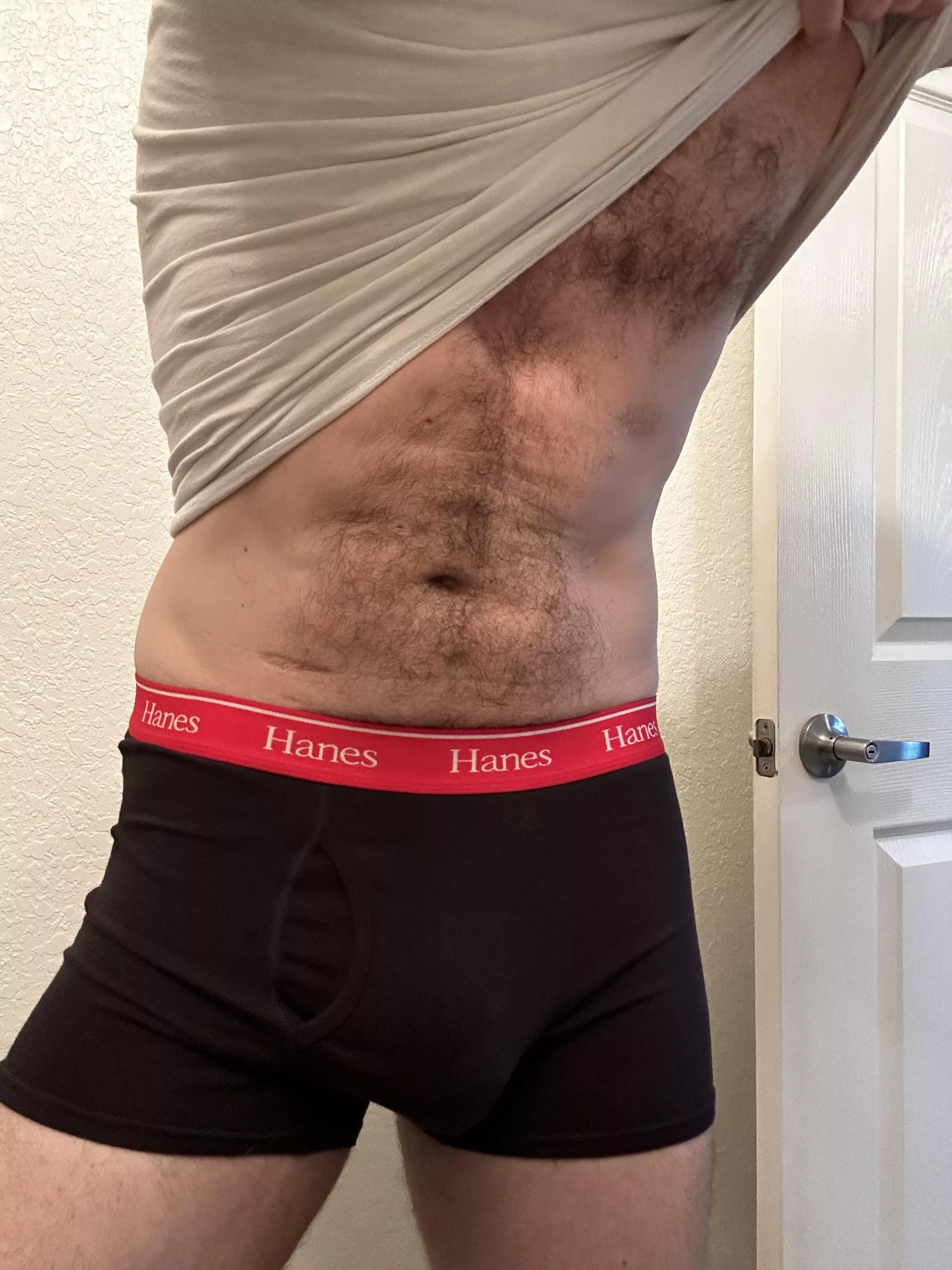 Fresh pair of Hanes to start the day 😉