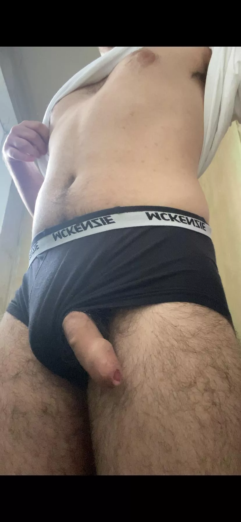 He couldn’t resist saying hey…