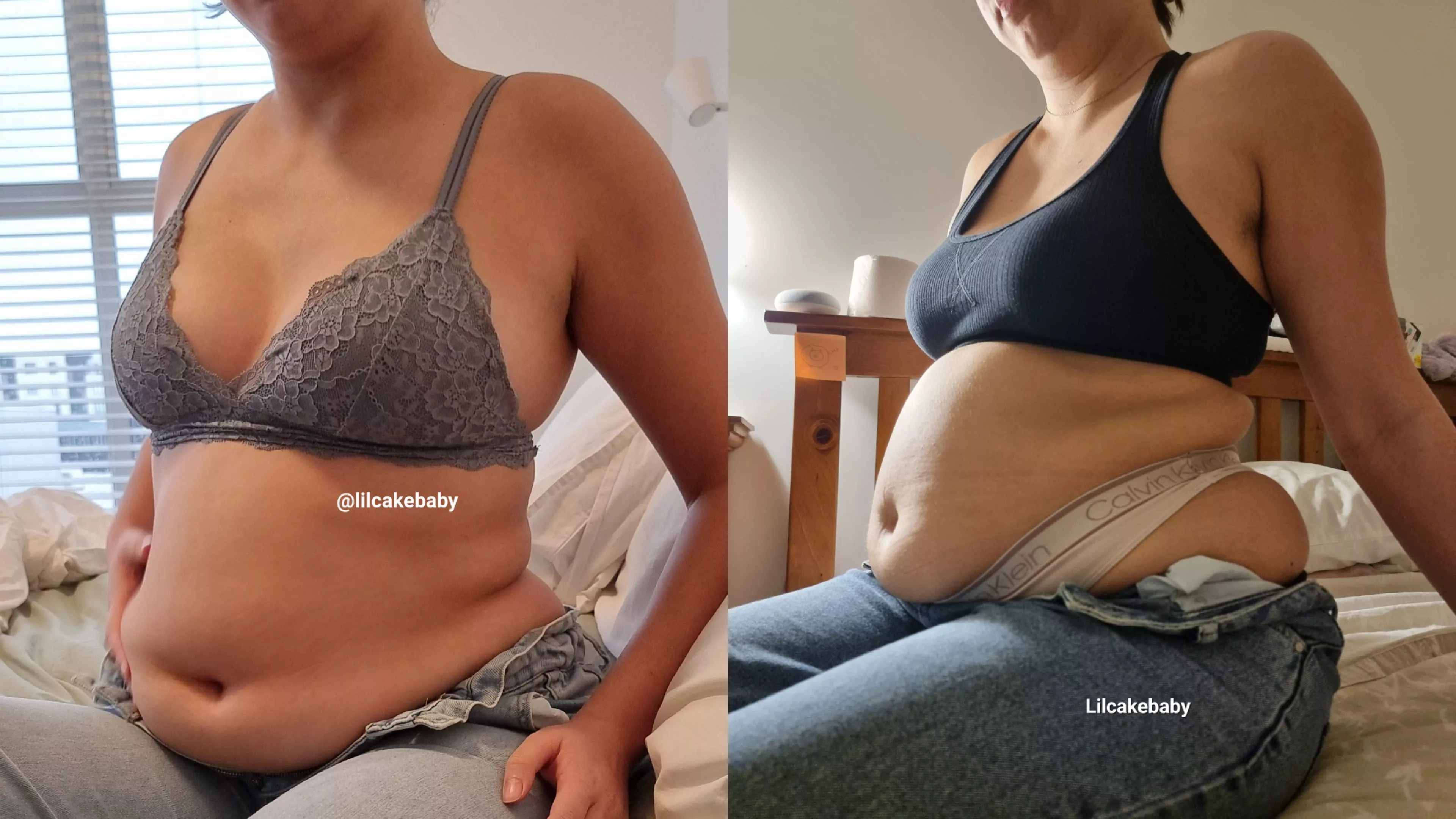 I've gone up 2 pant sizes since the first pic 🥵