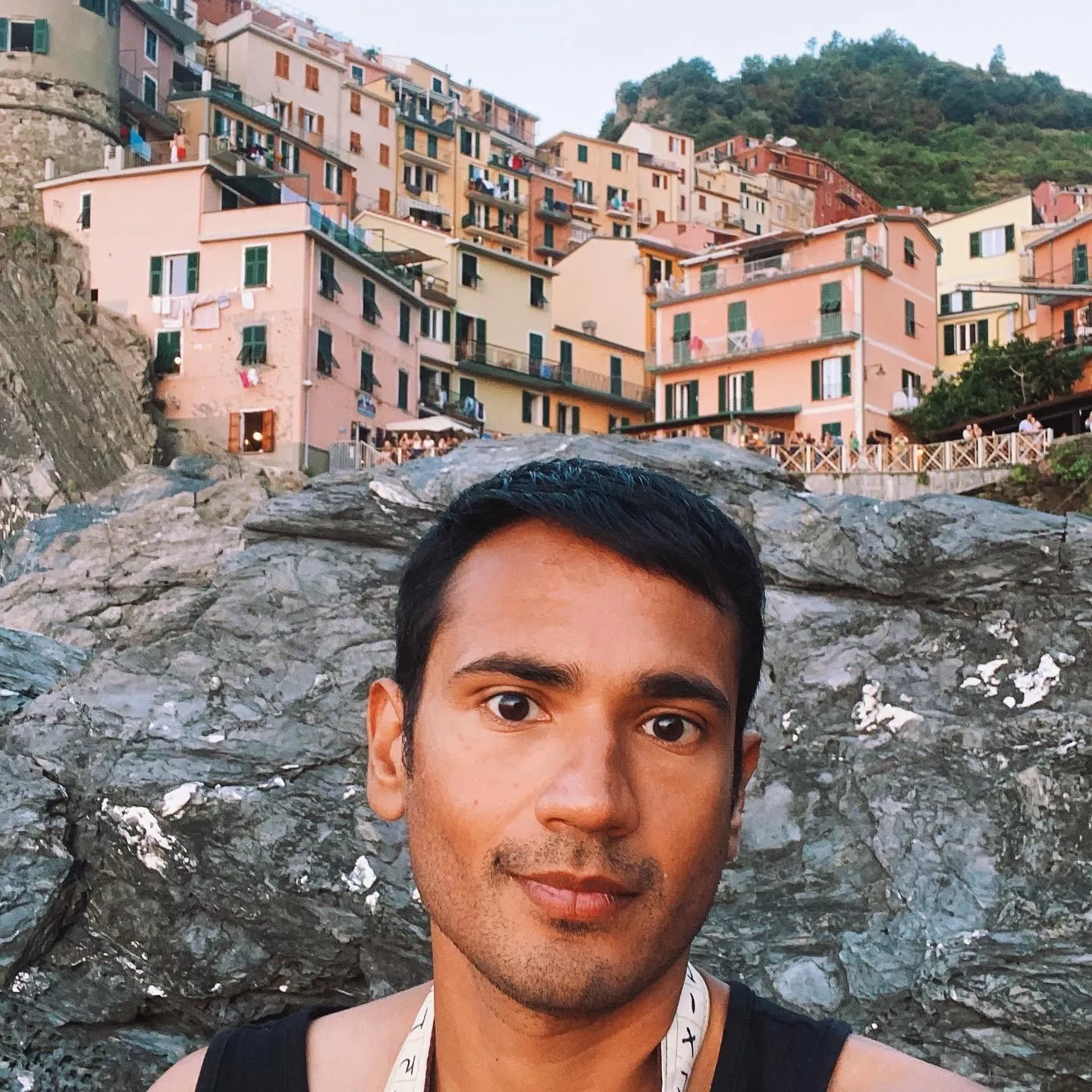 Last time I posted, someone commented on my nose hair, so here’s a nose hair free vacation selfie