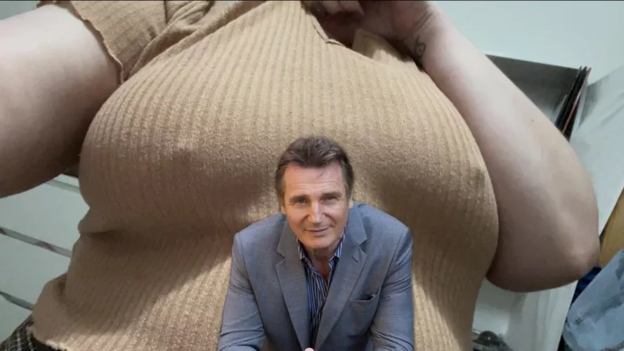 Liam sees what's going on, and he is in awe