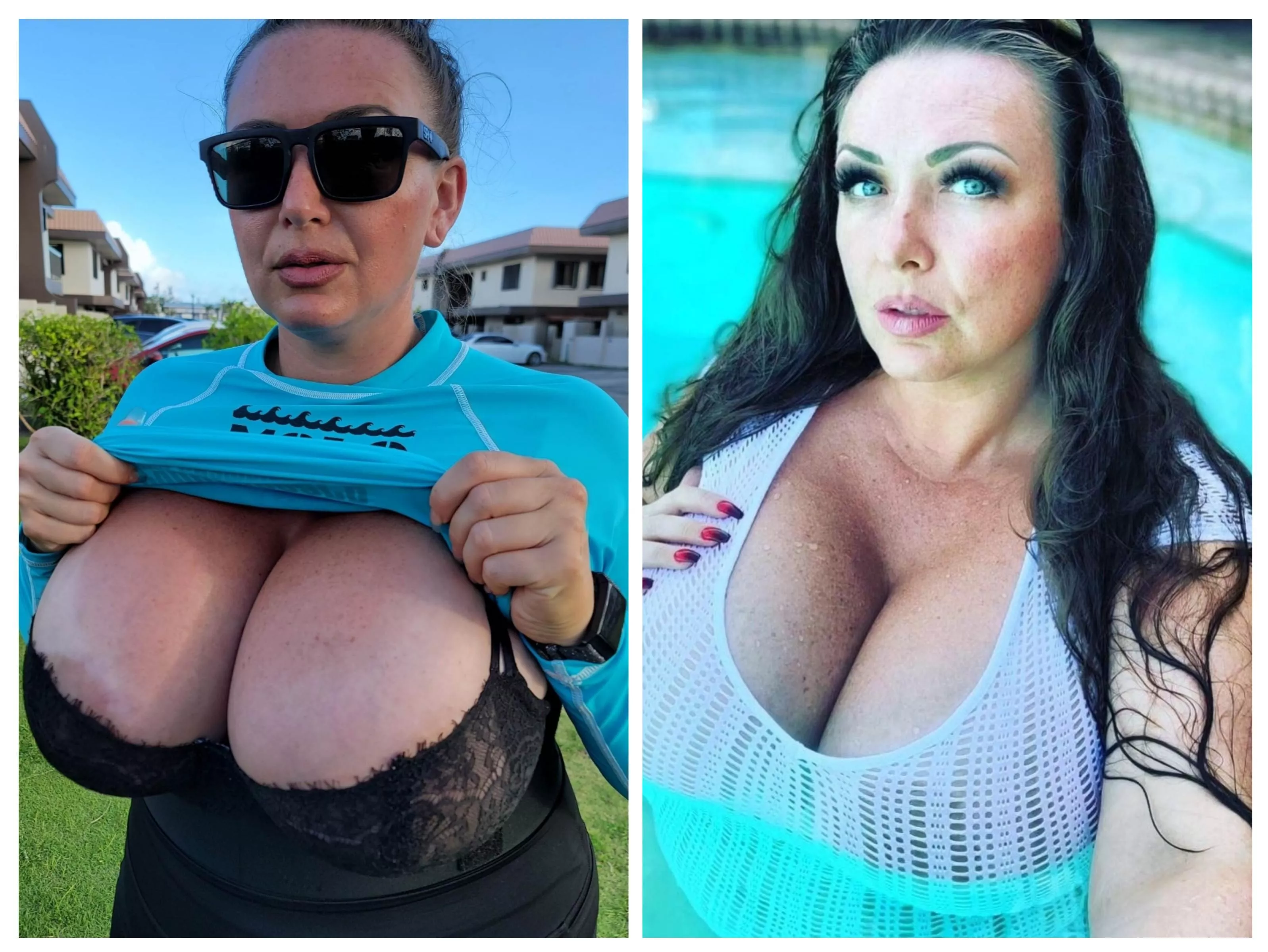 Much Bigger on the left. Photos are 6 months apart.