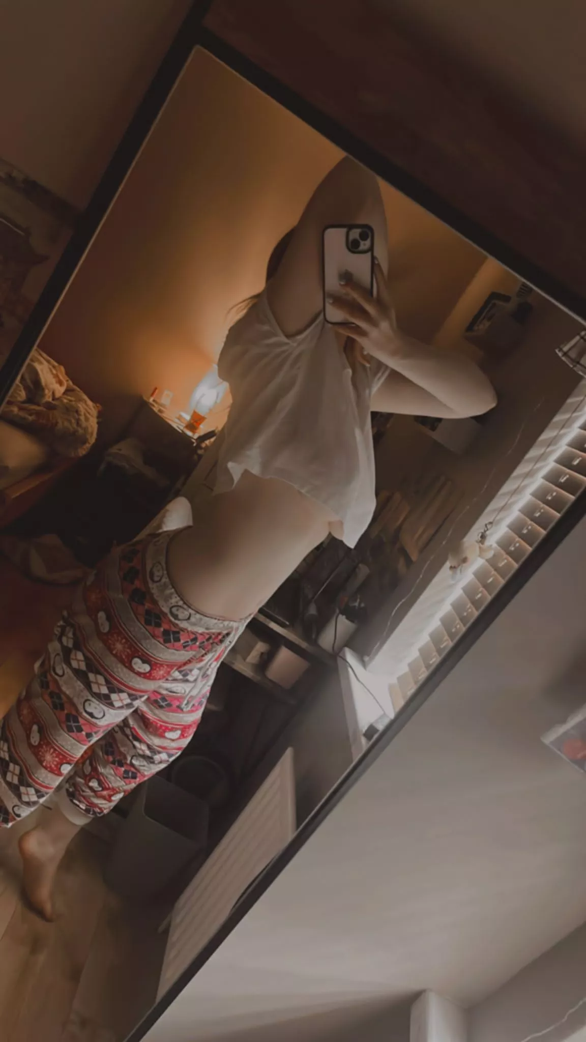 My (f24) pajamas top is little too small