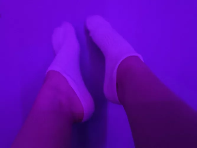 My the bottom of my socks got so dirty today :) [F]