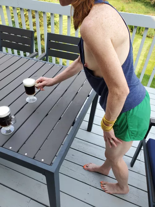 Our mornings are pretty open and free around here...