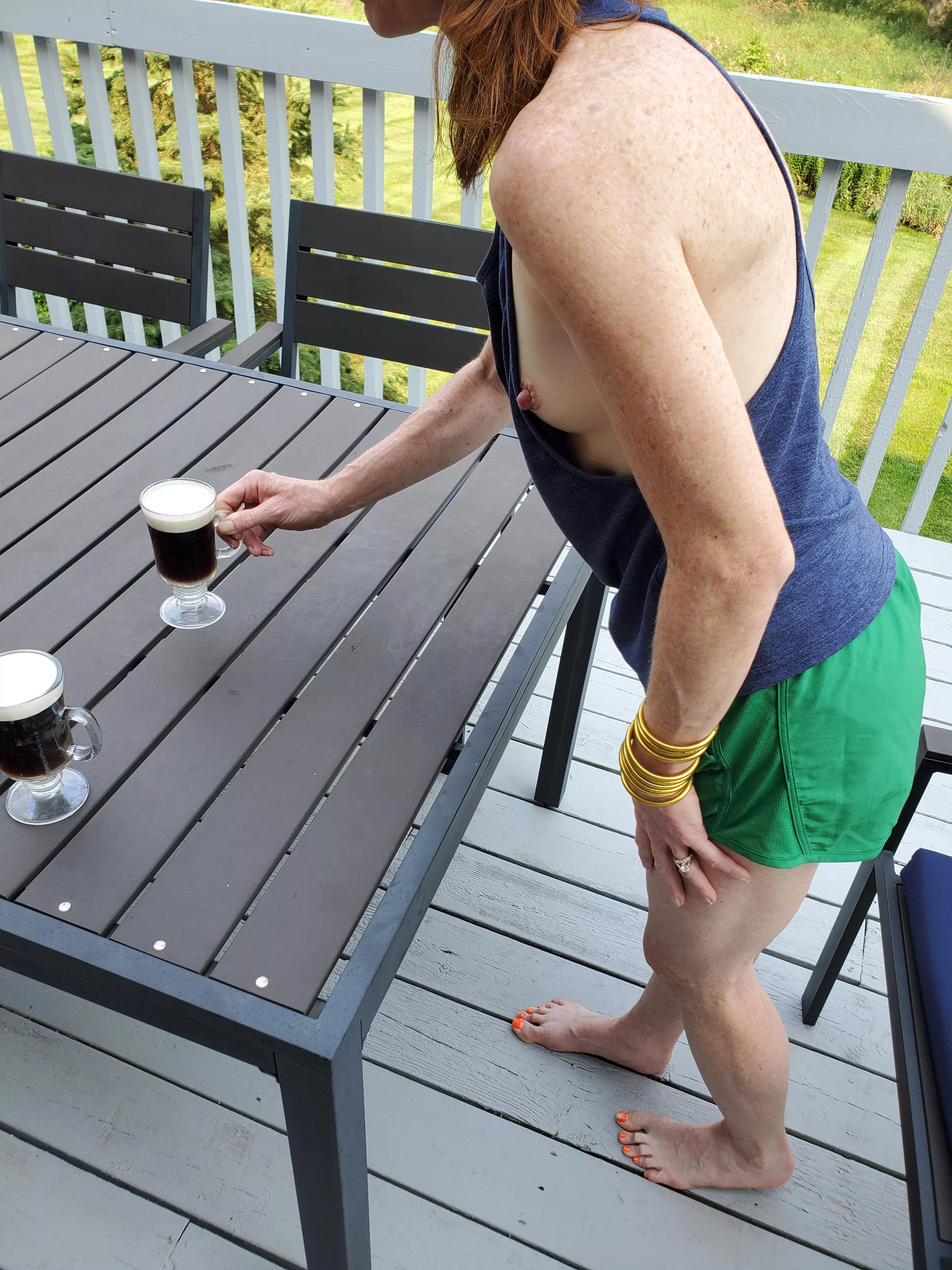 Our mornings are pretty open and free around here...