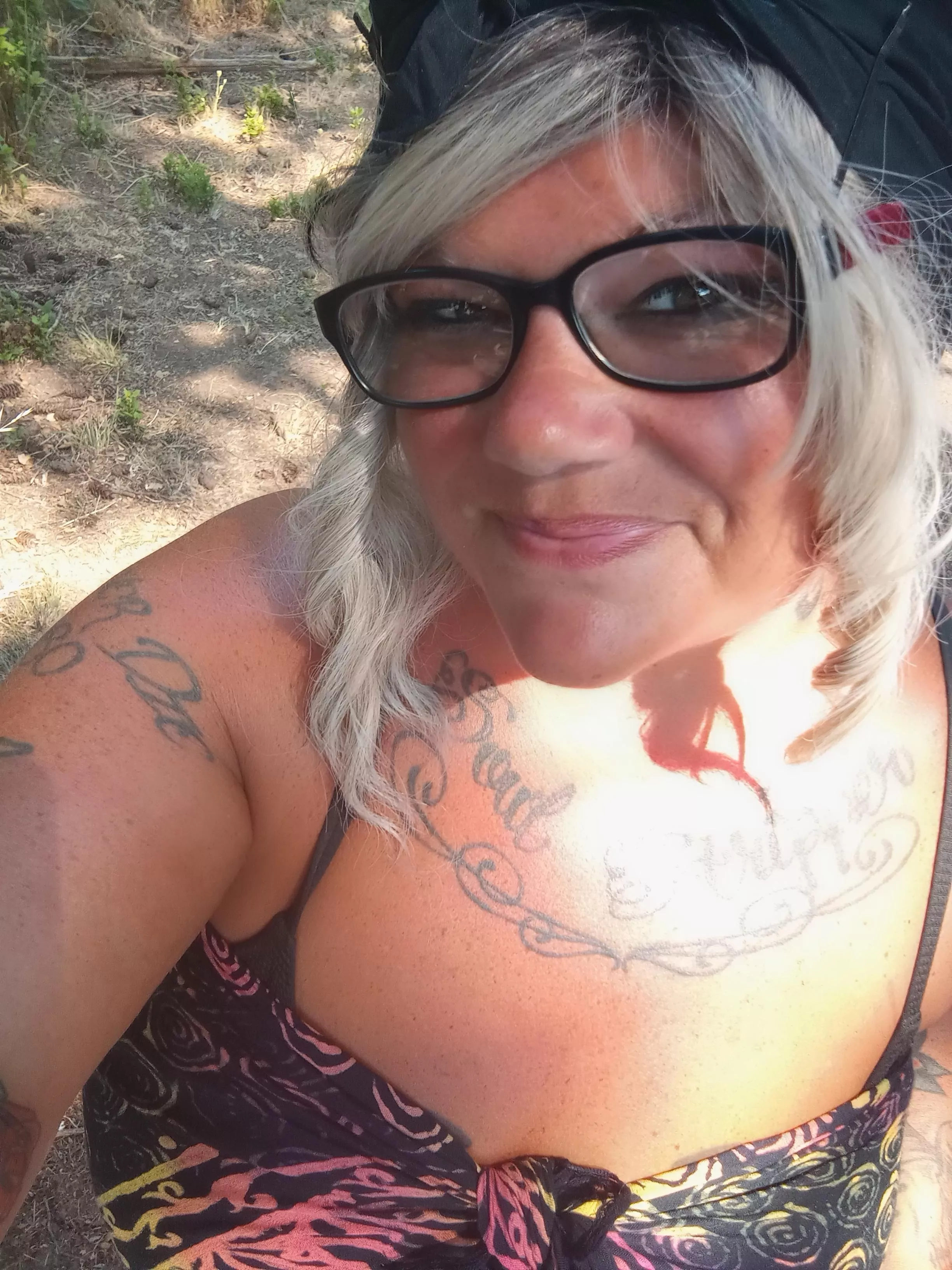 Out in the forest sun