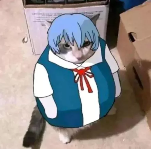 Rei Ayanami is feeling a little under the weather