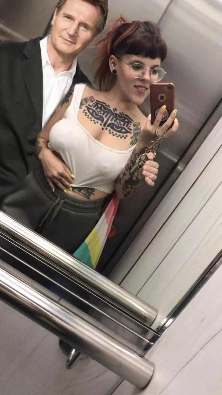 Selfie time with Liam