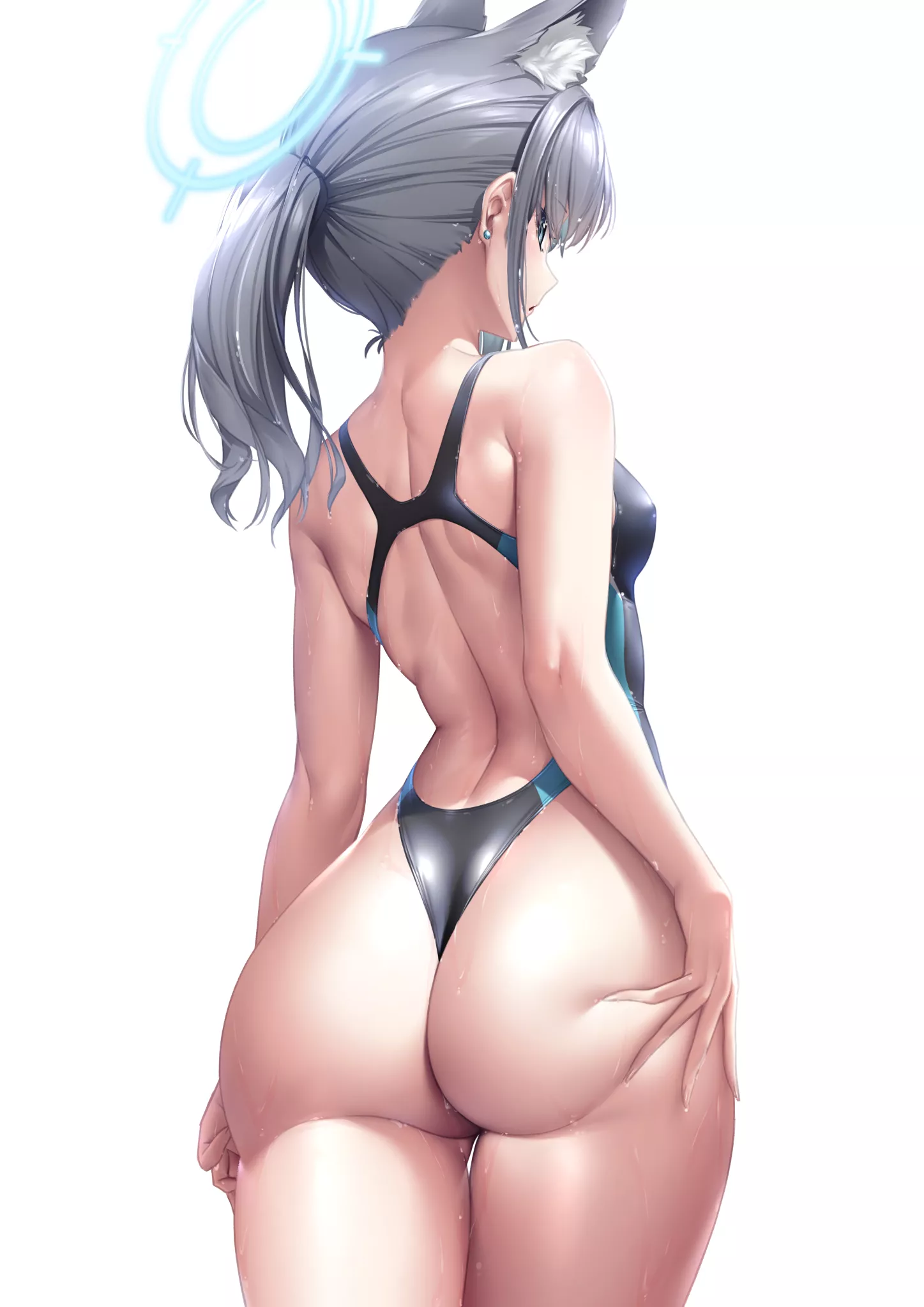 Shiroko's back [Blue Archive]