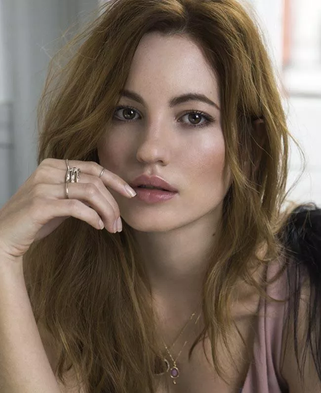 Spanish actress Ivana Baquero (she is the main character of Pan's Labyrinth)