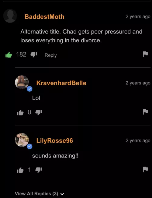 Sums up the video pretty much