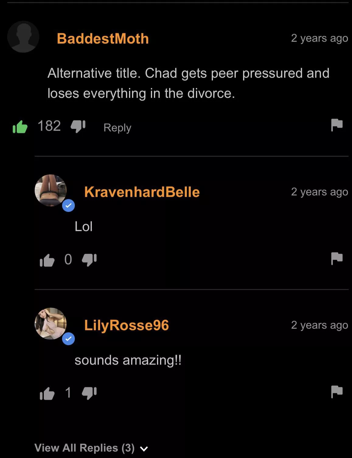 Sums up the video pretty much