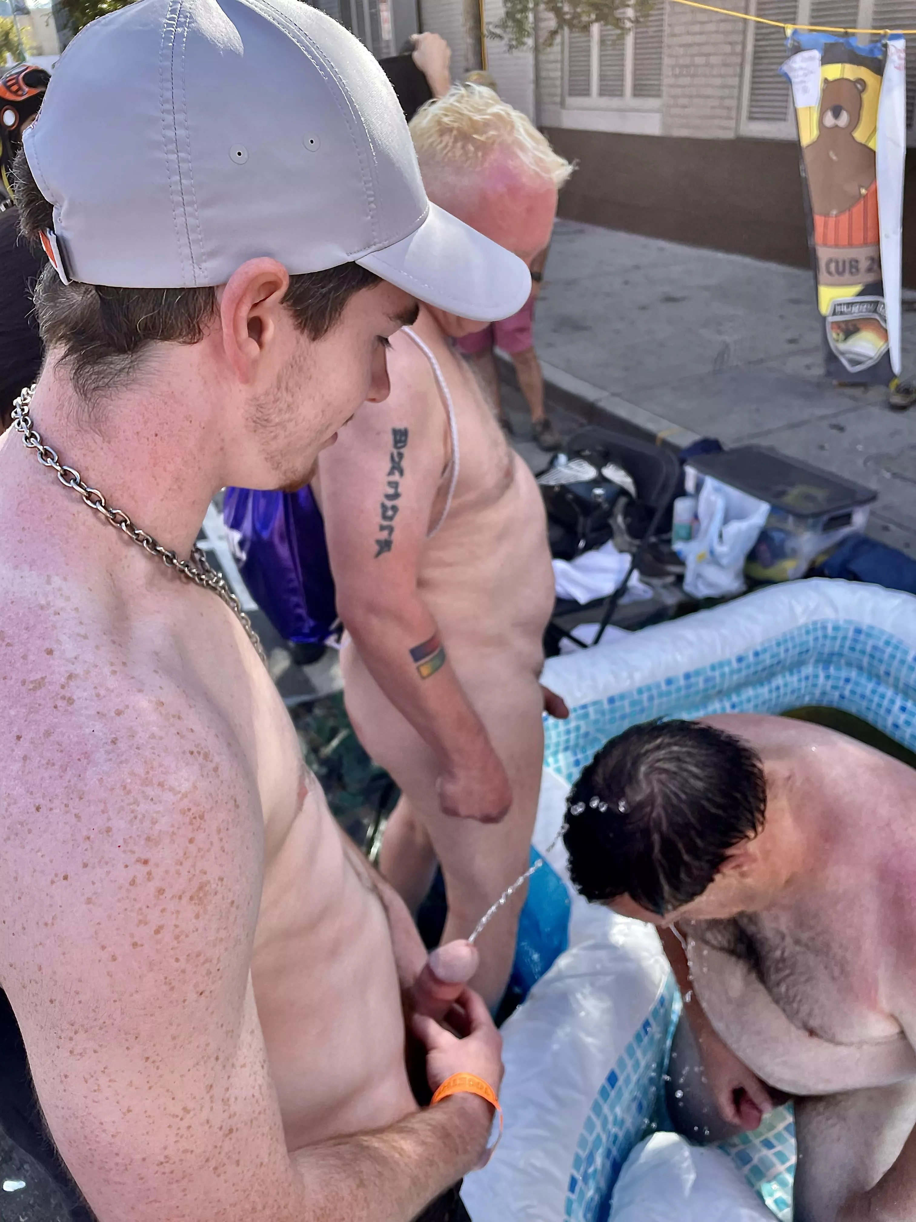 These outdoor urinals are so convenient