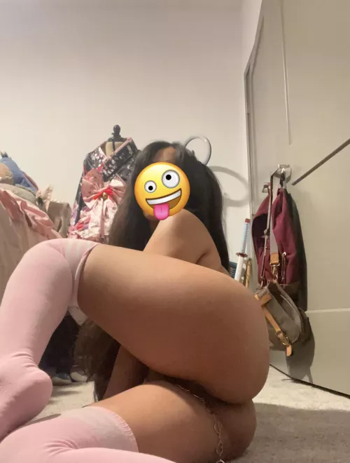 These socks make me [f]eel cute