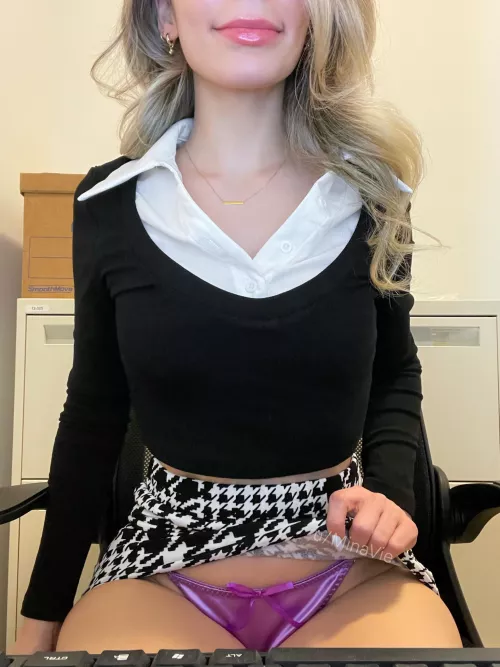 Think my boss will mind?