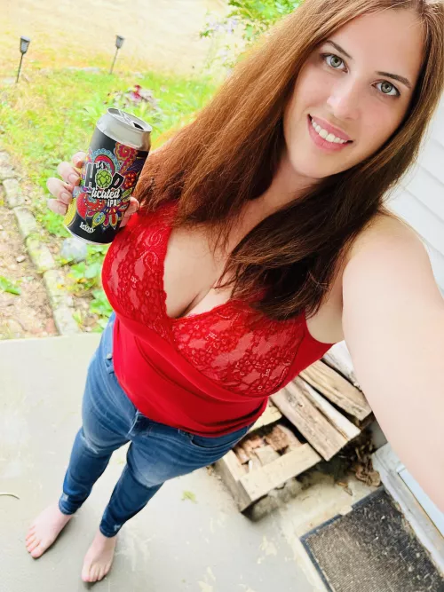 Thirsty Thursday and it’s complicated. A Levity IPA.