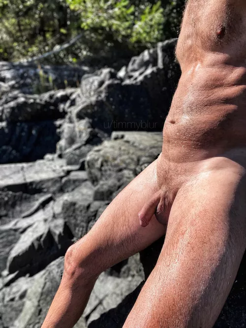 Today was an amazing day of skinny dipping and sunning on the rocks.