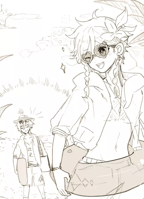 Venti is always cute