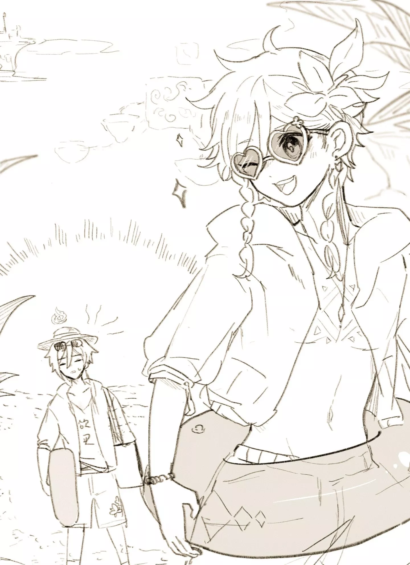 Venti is always cute