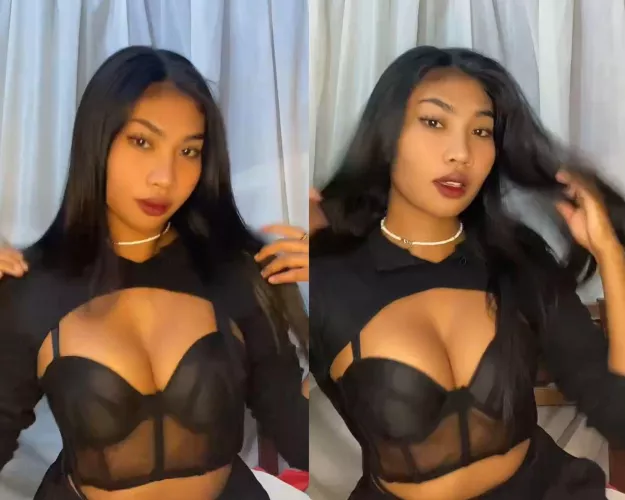 When I wear black, I feel like a goddess