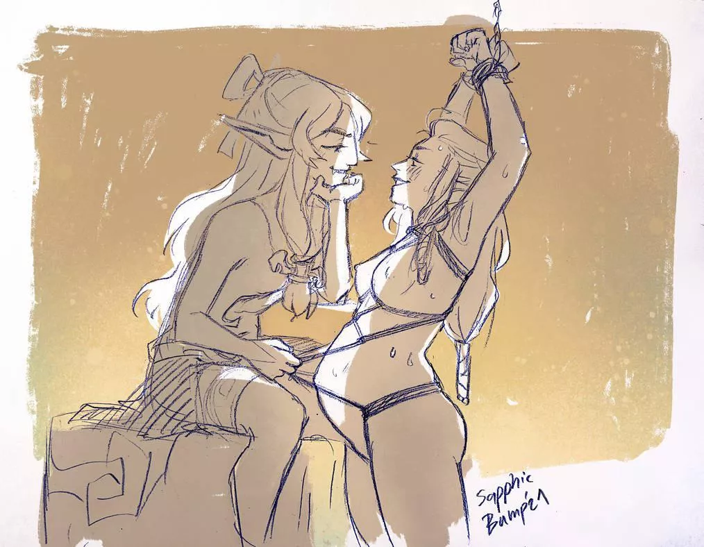 Zelda & Midna (By SapphicBump)