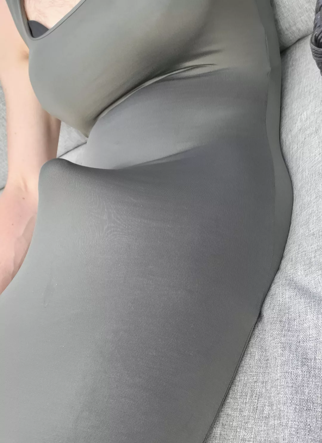 Bulge my green dress