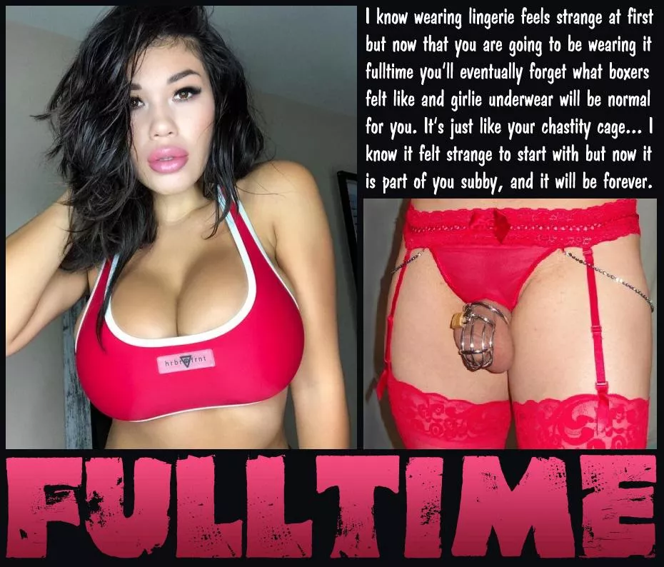 FULLTIME [chastity] [femdom] [sissy]