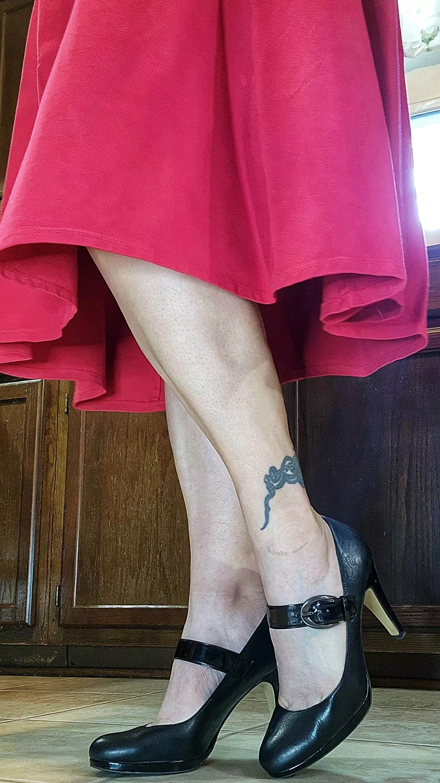 It's Date Night! Do these heels look okay with this skirt?