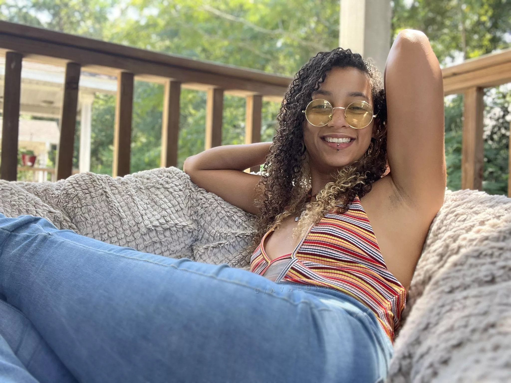 Just a happy hippie in the sun!