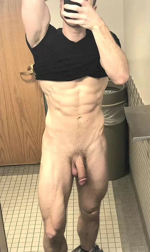 Letting it all hang out in public...