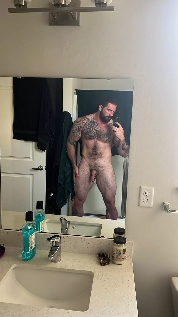 my gf said Im too hairy :( what should I say to her?