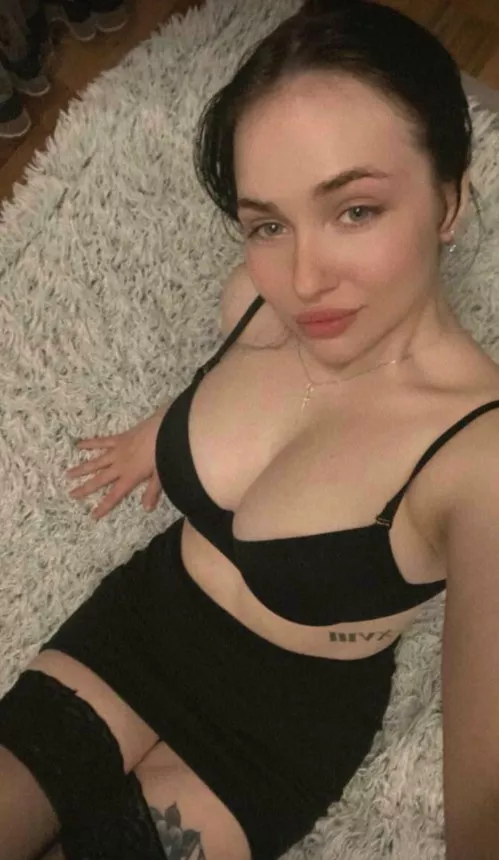 My morning starts with my boobs