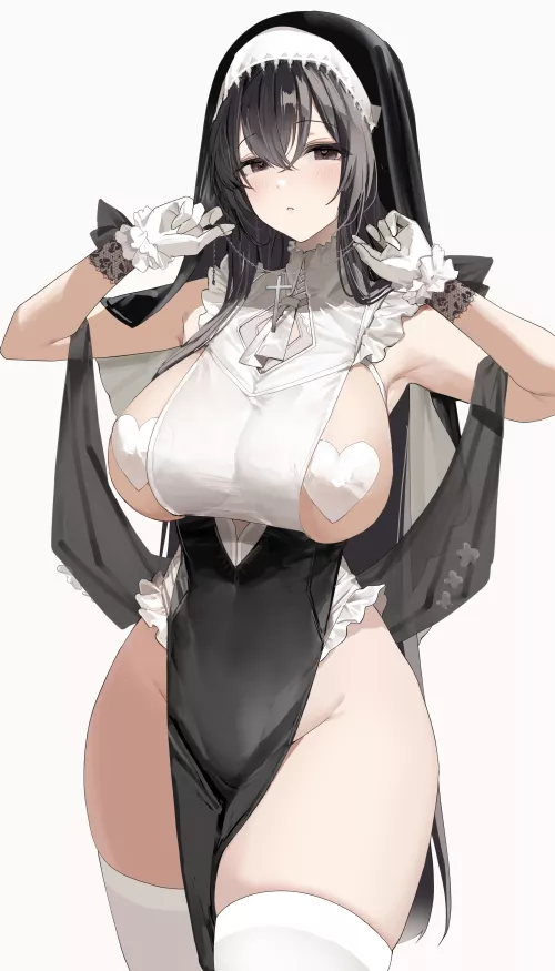 Nun Cosplay [Artist's Original]