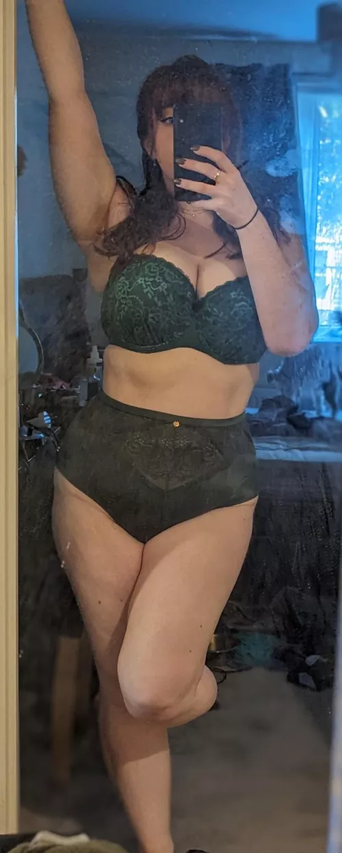 Vintage style lingerie is always fun