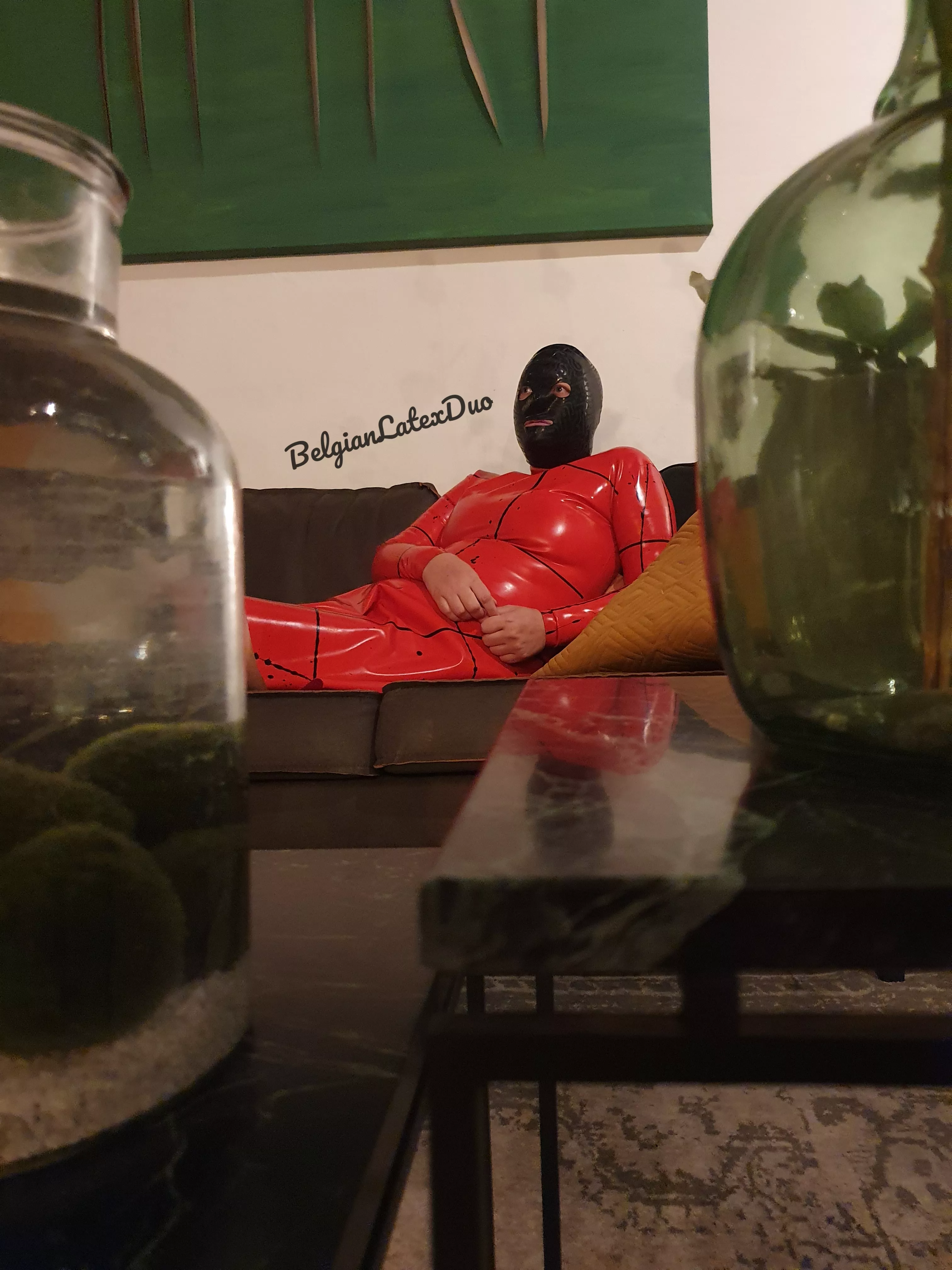 Waiting for my drink...