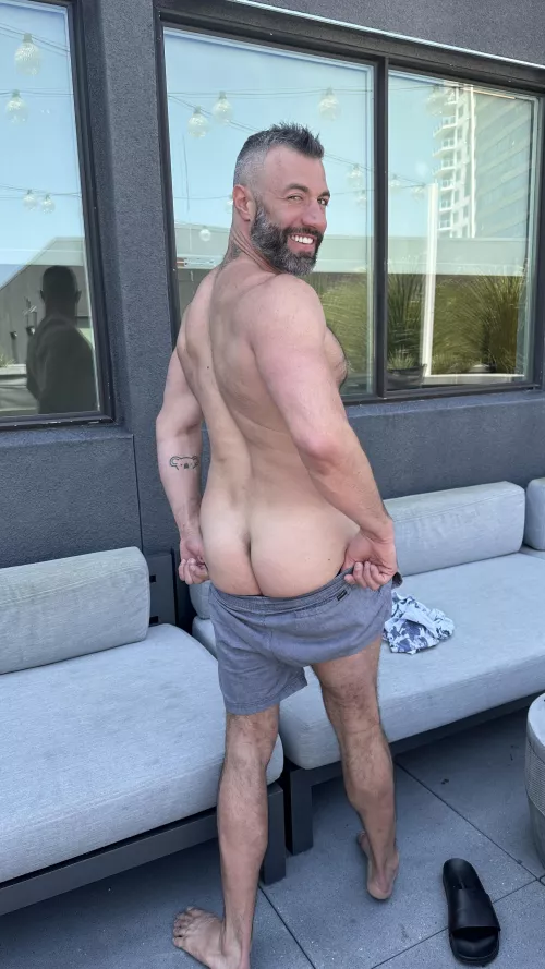 A bit shy to do it on public