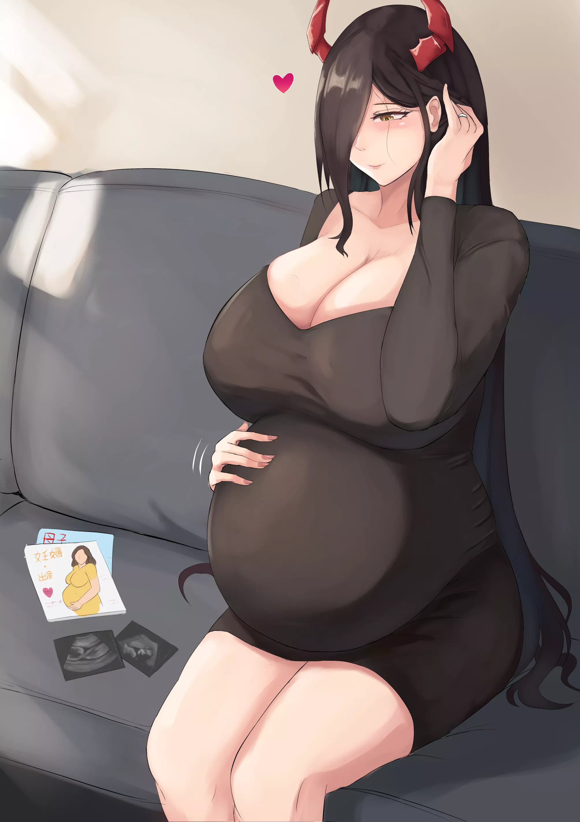 A happy mother by the artist botsu