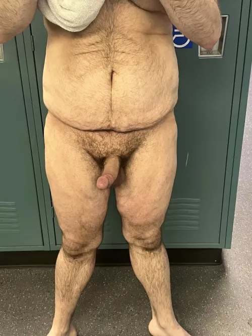 Boner in locker room 33 m