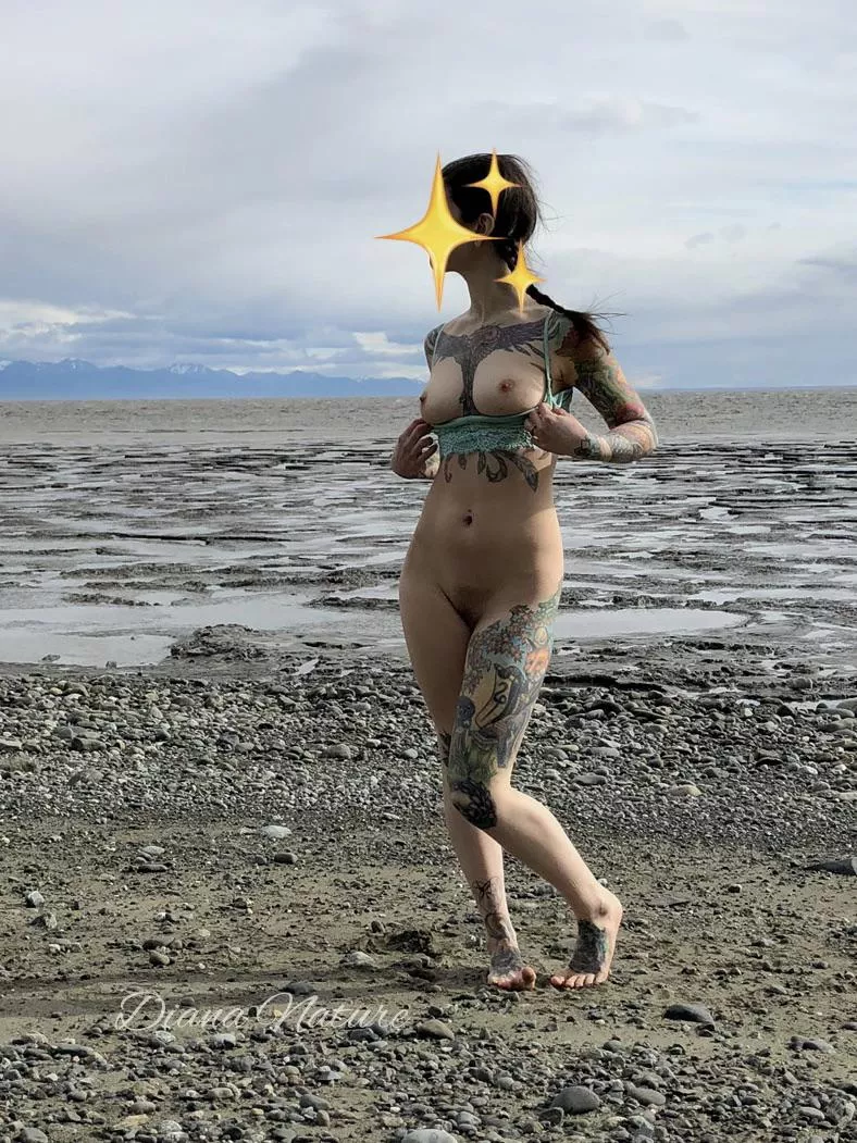 Chilly beach adventures!