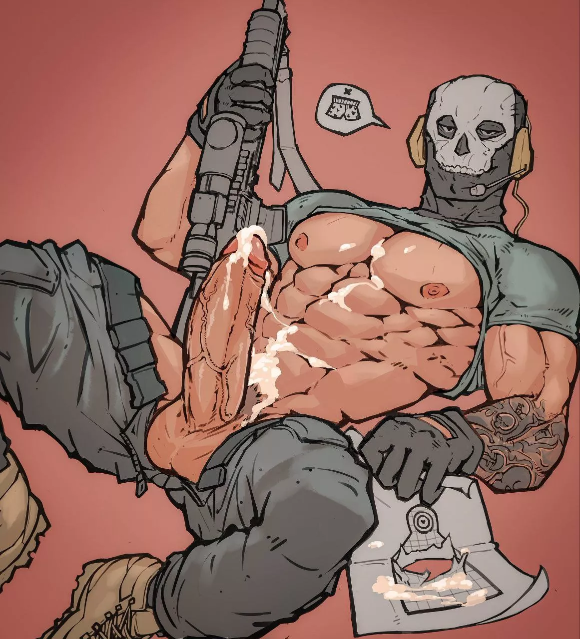 Ghost being the hottest guy ever