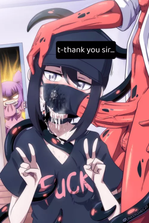 he dumped a load inside my mask before i started streaming…