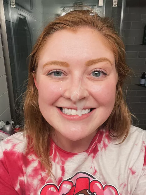 I think I like your cum on my face even more than you do