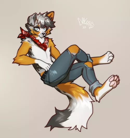 Kickin' back -w- (dragonfu) [M]