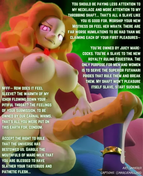 Kneel before the new Equestria~ [Futanari] [Noncon] [MLP] [Clop] [Futadom] [POV] [Caption] [Credits in Caption]