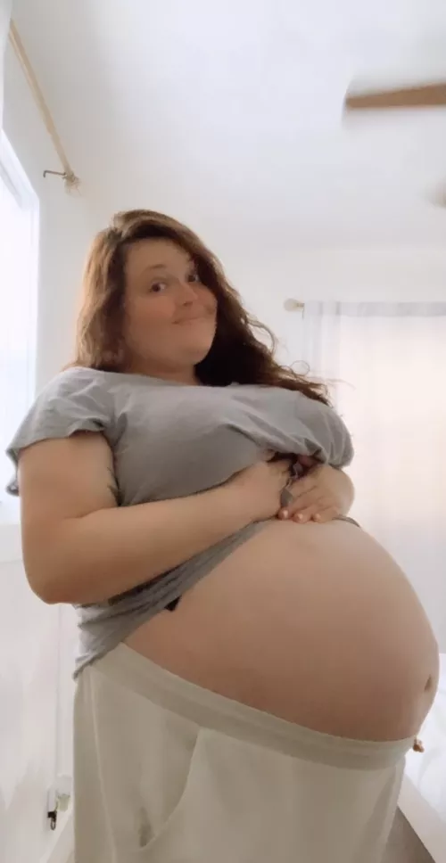 Love a big pregnant belly