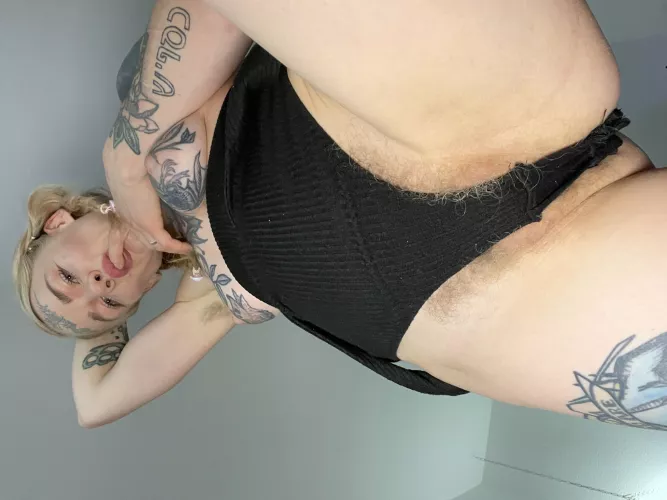 My tantalizing tattooed behind