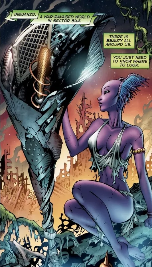 Ngila G'rnt [Green Lantern Movie Prequel: Hal Jordan]