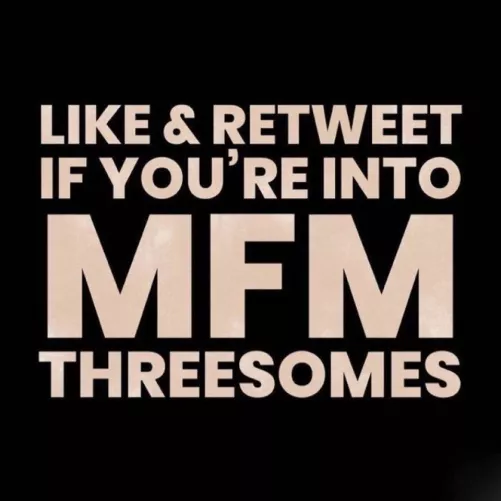 Or threesomes in any way...