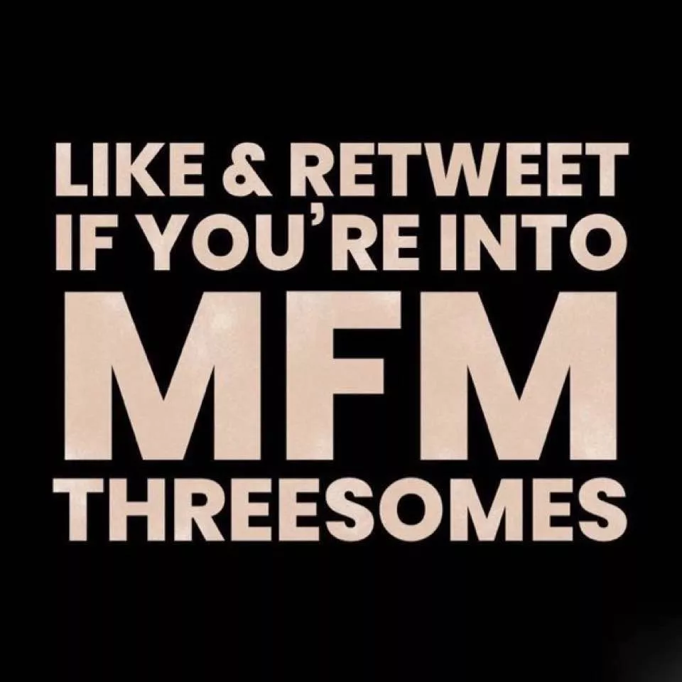 Or threesomes in any way...